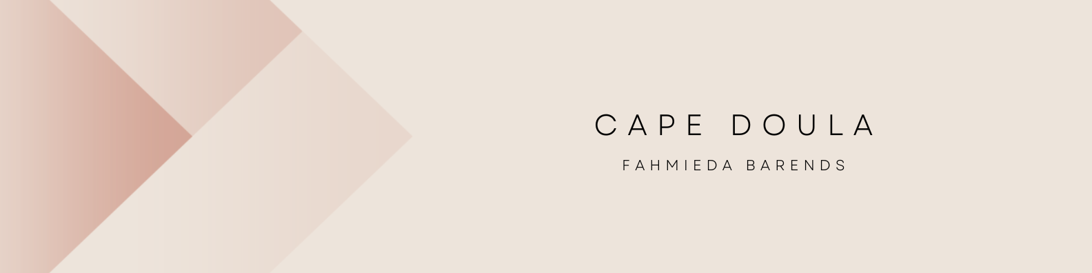 Beige Simple Elegant Personal LinkedIn Banner