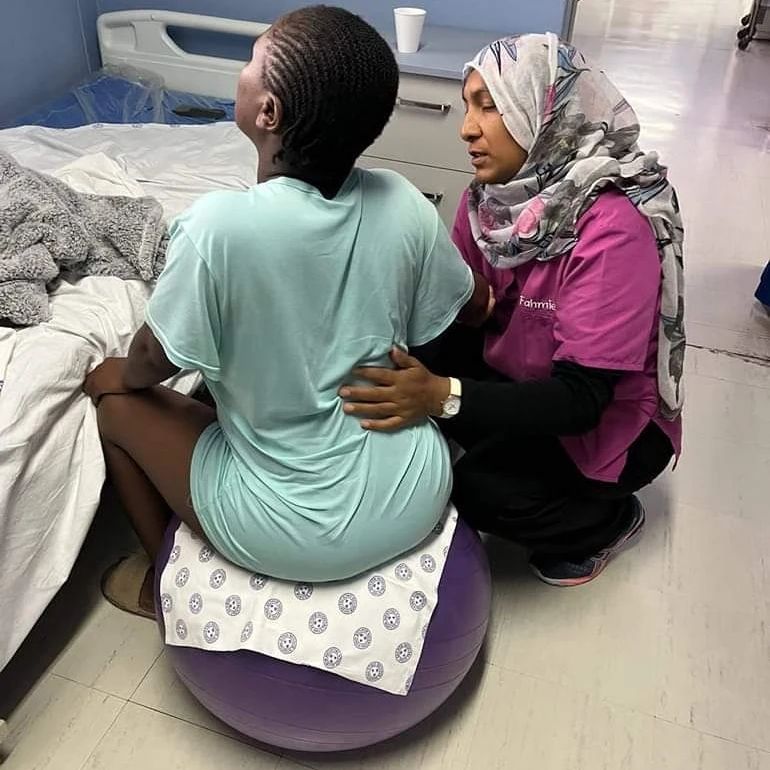 Physical Childbirth Support for Couples